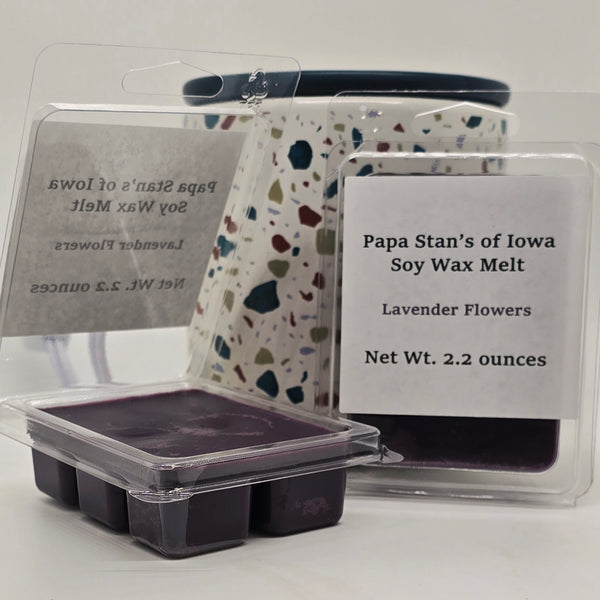 Lavender Flowers Soy Wax Melt