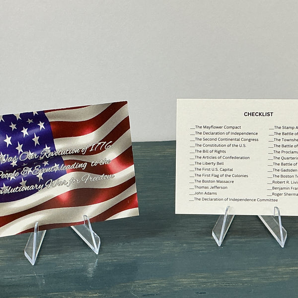 Constitutional themed trading cards (25 ct) set