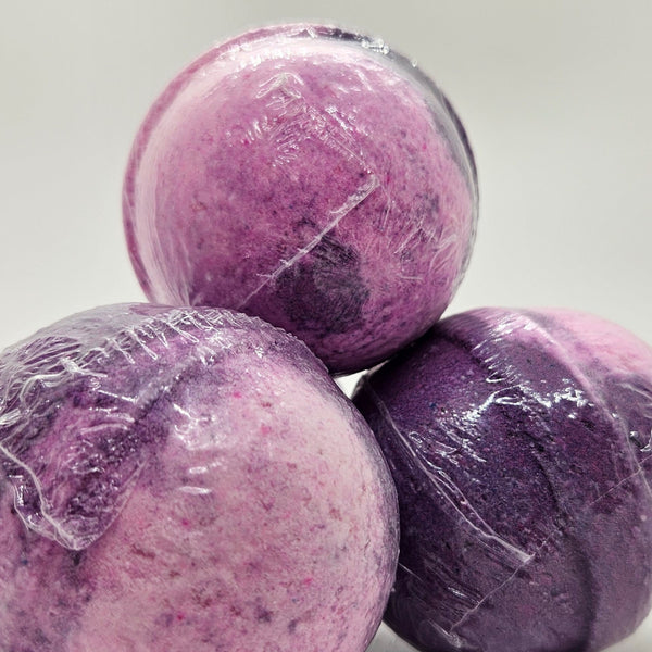 Raspberry Delight Bath Bomb by Papa Stan's of Iowa