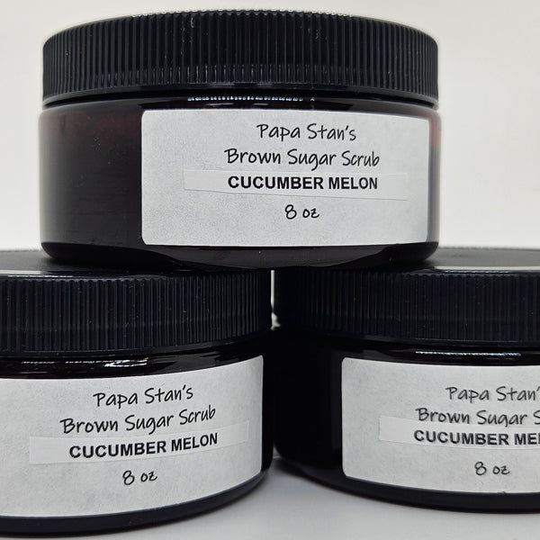 Cucumber / Melon Sugar Scrub by Papa Stan's of Iowa