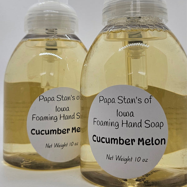 Cucumber / Melon Foaming Hand Soap by Papa Stan's of Iowa