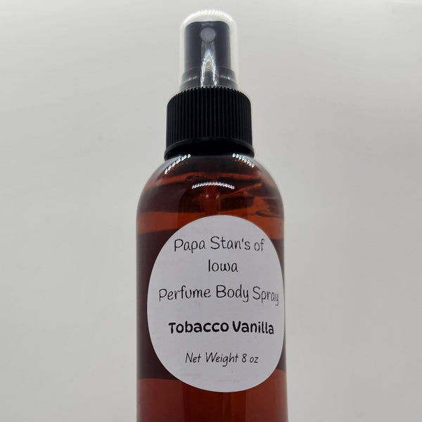 Tobacco Vanilla Perfume Body Spray by Papa Stan's of Iowa