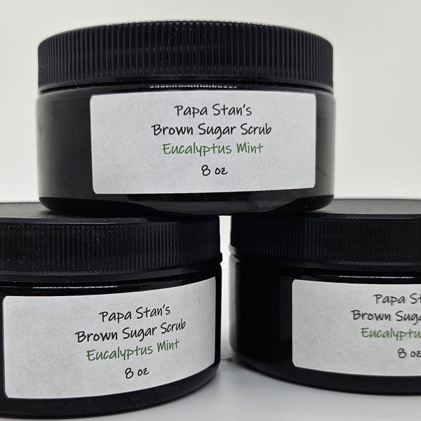 Eucalyptus Mint Sugar Scrub by Papa Stan's of Iowa
