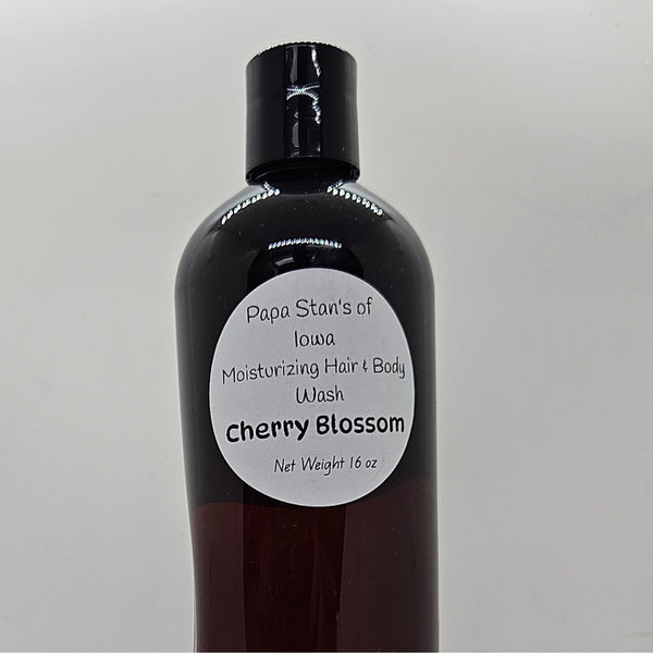 Japanese Cherry Blossom Hair and Body Wash by Papa Stan's of Iowa