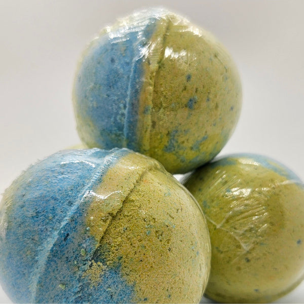 Caribbean Coconut Bath Bomb by Papa Stan's of Iowa