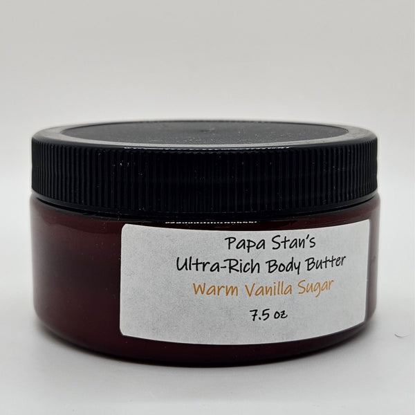 Warm Vanilla Sugar Ultra-Rich Body Butter by Papa Stan's of Iowa