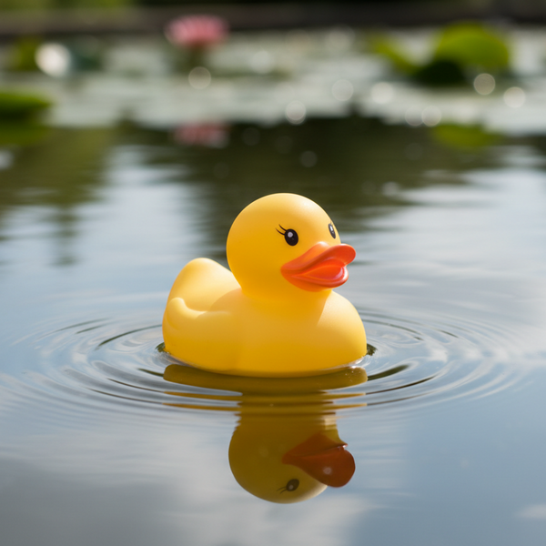 Rubber Duck Bath Accessory by Papa Stan's of Iowa