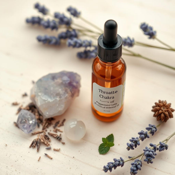 Throat Chakra Oil Peppermint by Papa Stan's of Iowa