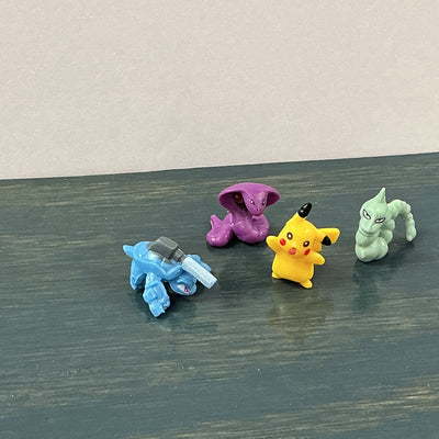 4 Mini Pokémon Figures
