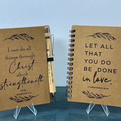 Inspirational Notebook w/ Inkpen