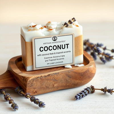 Coconut Body Bar by Papa Stan's of Iowa
