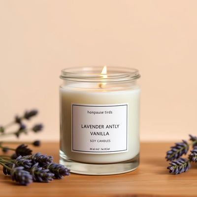 Lavender Vanilla Soy Candle by Papa Stan's of Iowa