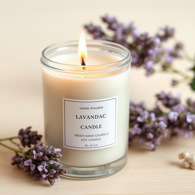 Lilac Soy Candle by Papa Stan's of Iowa