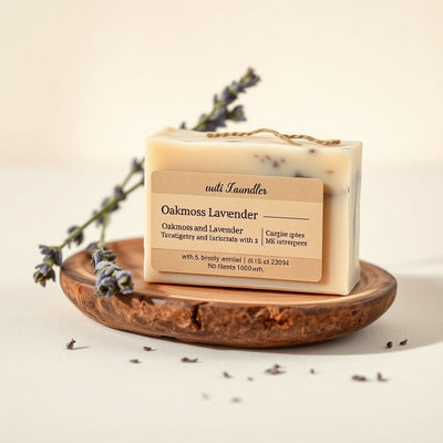 Oakmoss Lavender Body Bar by Papa Stan's of Iowa