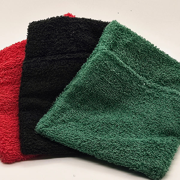 Exfoliating Soap Pouch - Black Bath Accessory by Papa Stan's of Iowa