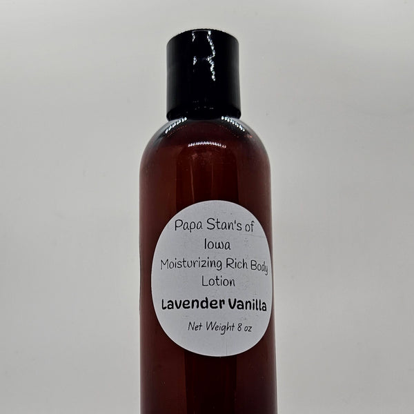 Lavender Vanilla Body Lotion by Papa Stan's of Iowa