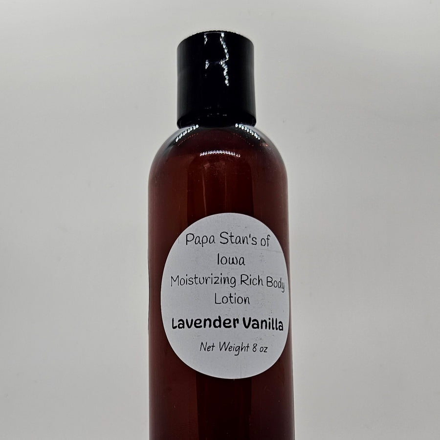Lavender Vanilla Body Lotion by Papa Stan's of Iowa