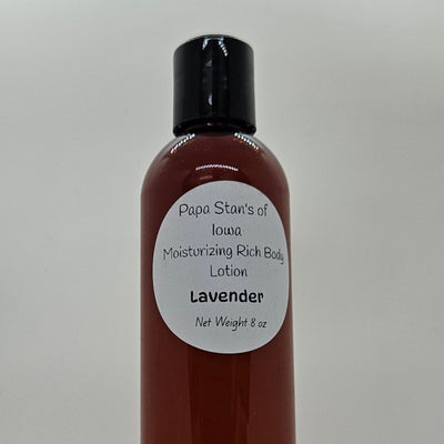 Lavender Body Lotion by Papa Stan's of Iowa