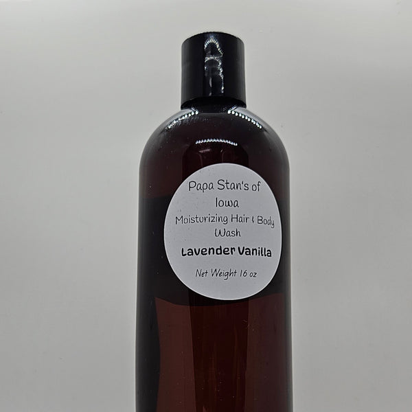 Lavender Vanilla Hair and Body Wash by Papa Stan's of Iowa