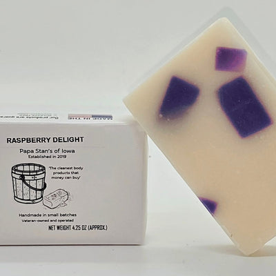 Raspberry Delight Body Bar by Papa Stan's of Iowa