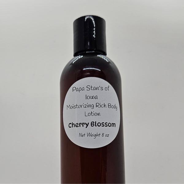 Cherry blossom Body Lotion by Papa Stan's of Iowa