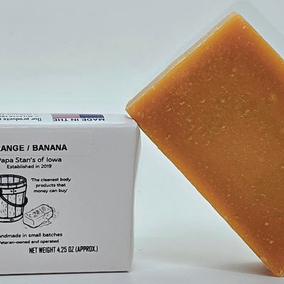 Banana Orange Smoothie Body Bar by Papa Stan's of Iowa