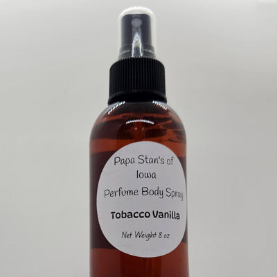 Tobacco Vanilla Perfume Body Spray by Papa Stan's of Iowa