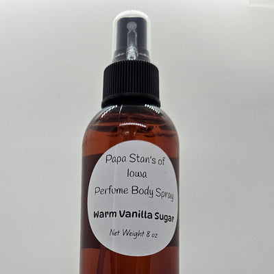Warm Vanilla Sugar Perfume Body Spray by Papa Stan's of Iowa