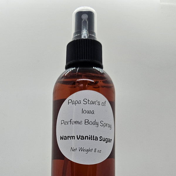 Warm Vanilla Sugar Perfume Body Spray by Papa Stan's of Iowa