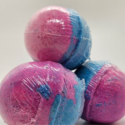 Cotton Candy Bath Bomb by Papa Stan's of Iowa