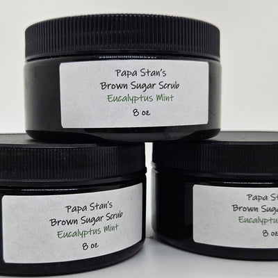 Eucalyptus Mint Sugar Scrub by Papa Stan's of Iowa