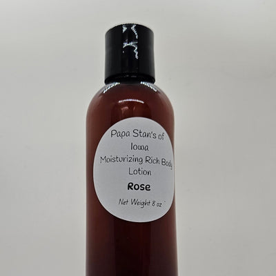 Rose Body Lotion by Papa Stan's of Iowa