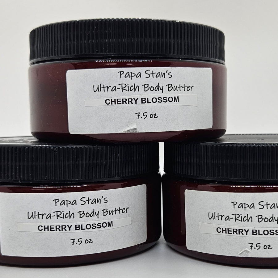 Japanese Cherry Blossom Ultra-Rich Body Butter by Papa Stan's of Iowa