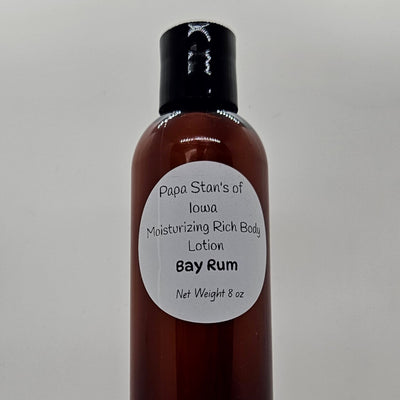 Bay Rum Body Lotion by Papa Stan's of Iowa
