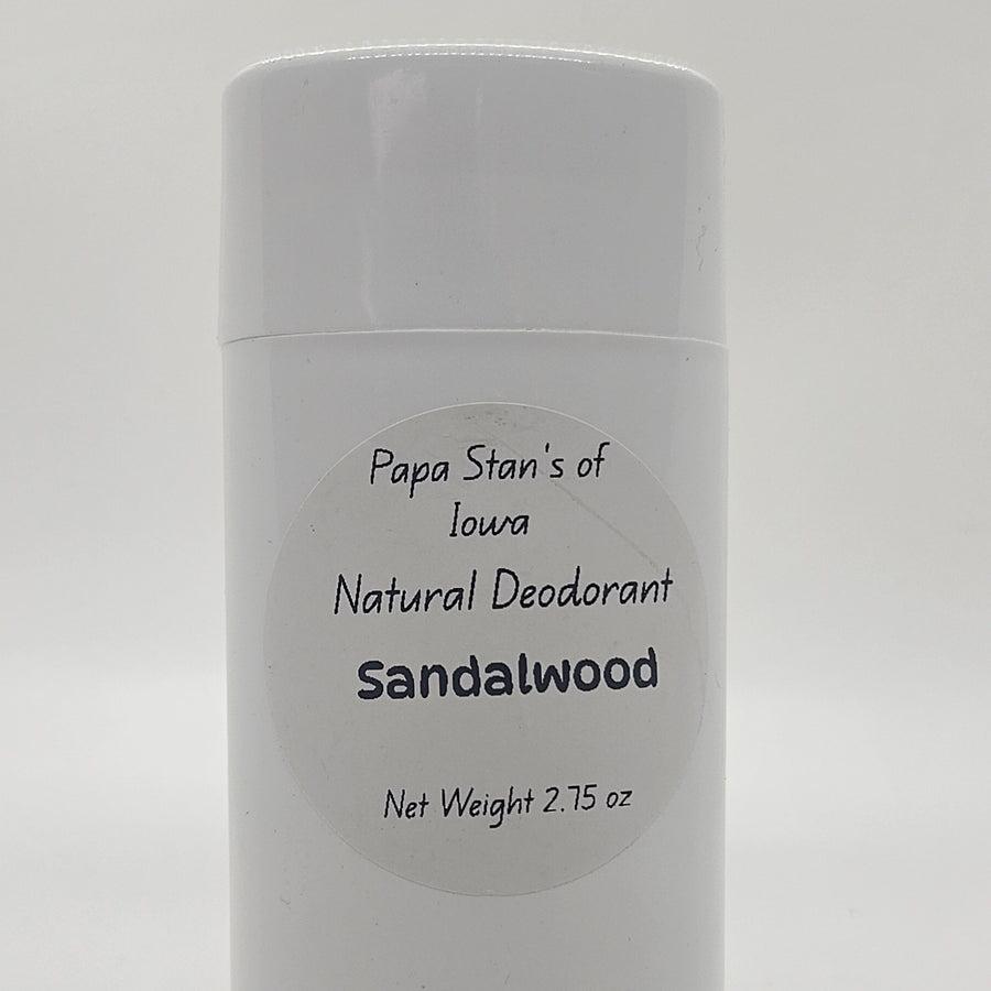 Sandalwood Natural Deodorant by Papa Stan's of Iowa