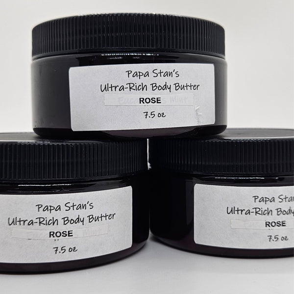 Rose Ultra-Rich Body Butter by Papa Stan's of Iowa