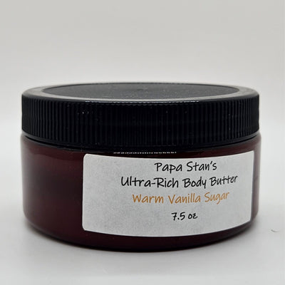 Warm Vanilla Sugar Ultra-Rich Body Butter by Papa Stan's of Iowa