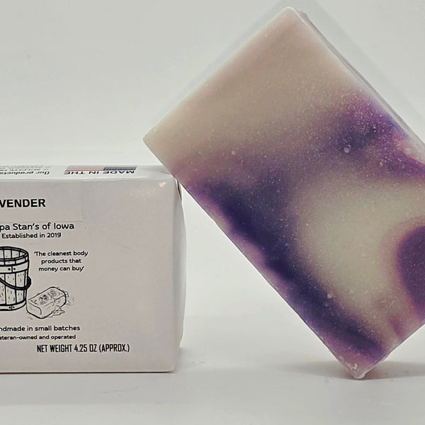 Lavender Body Soap Body Bar by Papa Stan's of Iowa