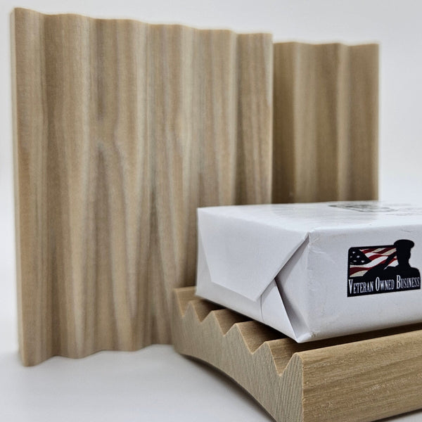 Wooden Soap Dish Bath Accessory by Papa Stan's of Iowa