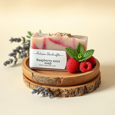 Raspberry Mint Body Bar by Papa Stan's of Iowa