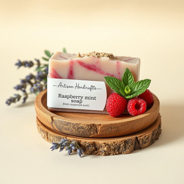 Raspberry Mint Body Bar by Papa Stan's of Iowa