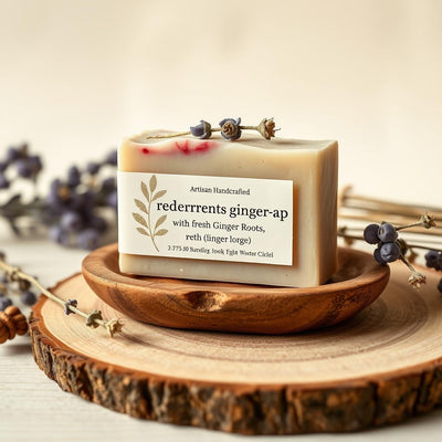 Red Currant and Ginger Body Bar by Papa Stan's of Iowa
