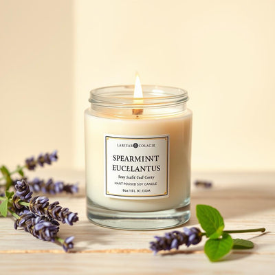 Spearmint Eucalyptus Soy Candle by Papa Stan's of Iowa