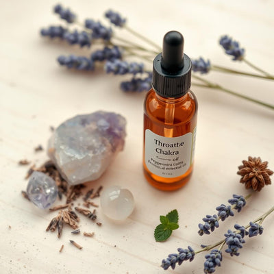 Throat Chakra Oil Peppermint by Papa Stan's of Iowa